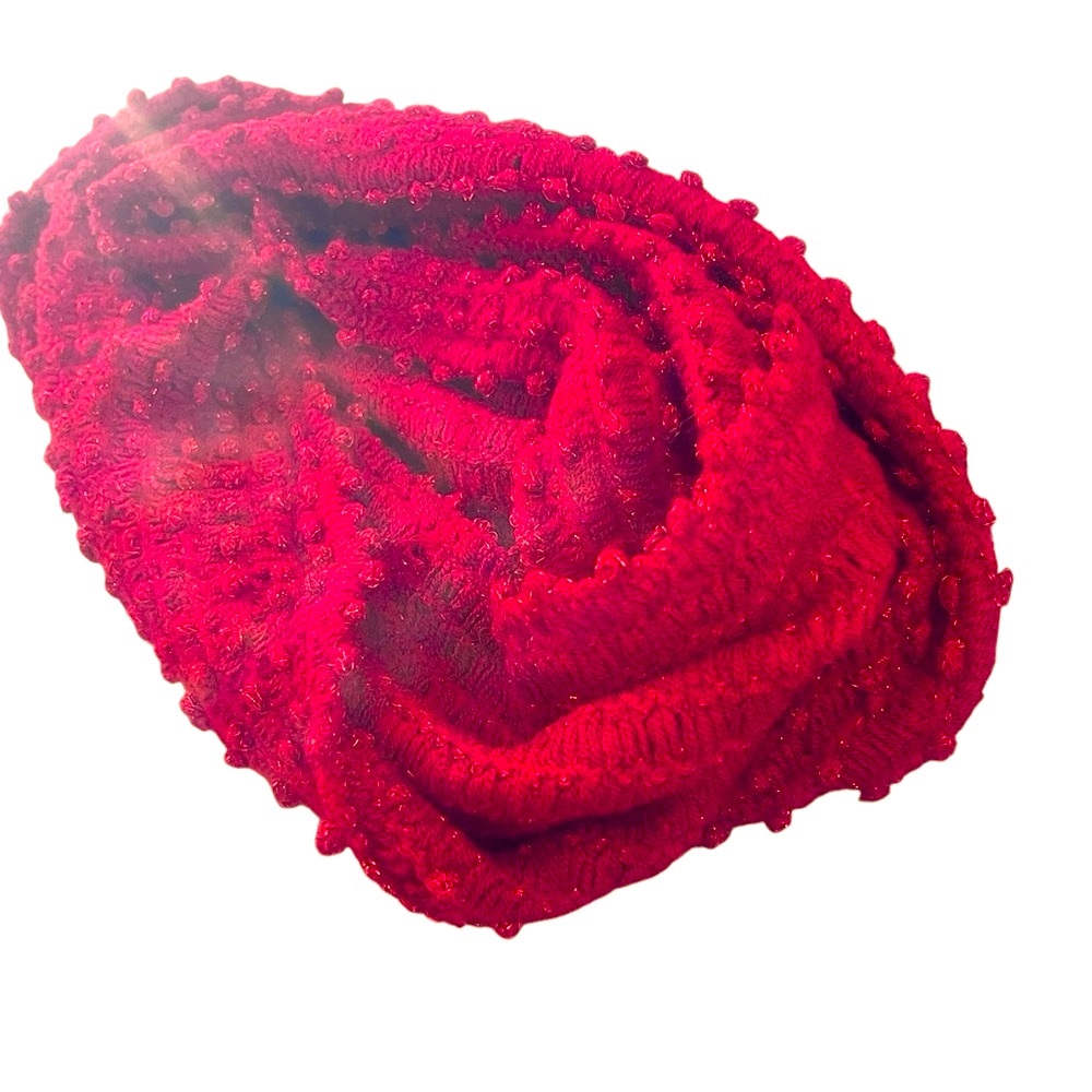 NWOT Red infinity scarf